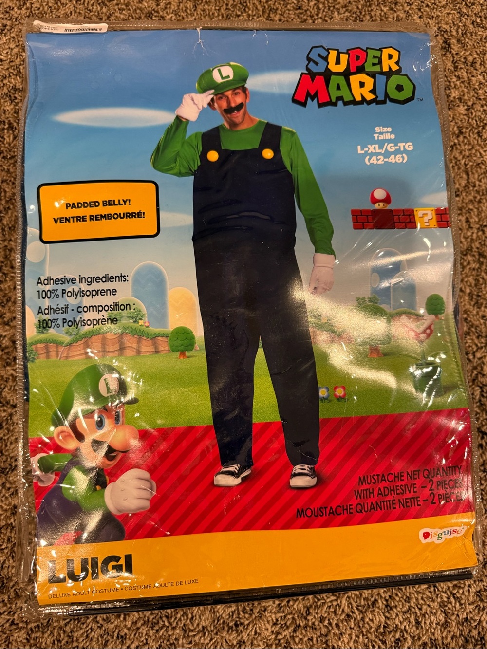 Men’s Nintendo Luigi Costume